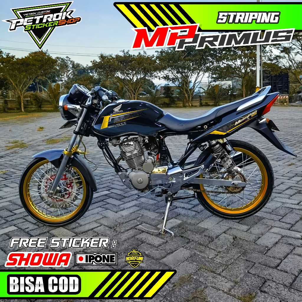 Jual STRIPING VARIASI HONDA MEGAPRO PRIMUS / STICKER LIST MEGAPRO ...