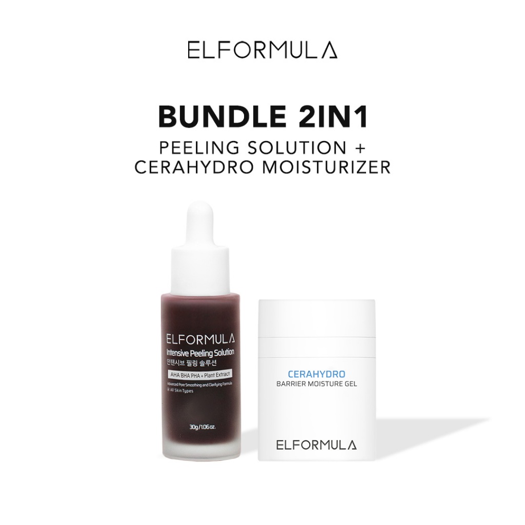 Jual ELFORMULA Bundle 2in1 Peeling dan Moisturizer Skincare Peeling