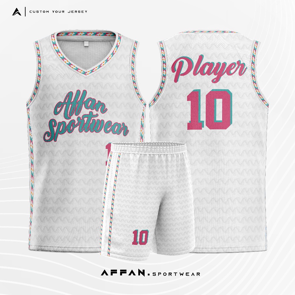 Jual (Bisa Satuan) Jersey Basket / Basketball Full Printing Custom ...