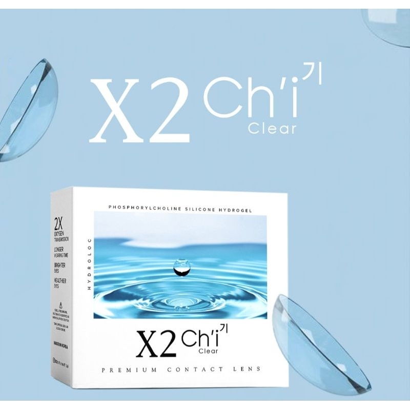 Jual Softlens X2 Chi Clear Original | Premium Contact Lens | Soflen ...