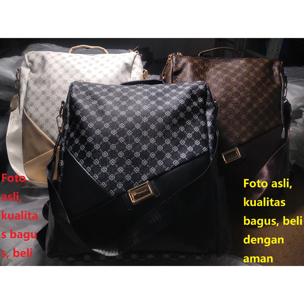Jual Besar tas Ransel Wanita bisa muat laptop kulit buatan tahan air ...