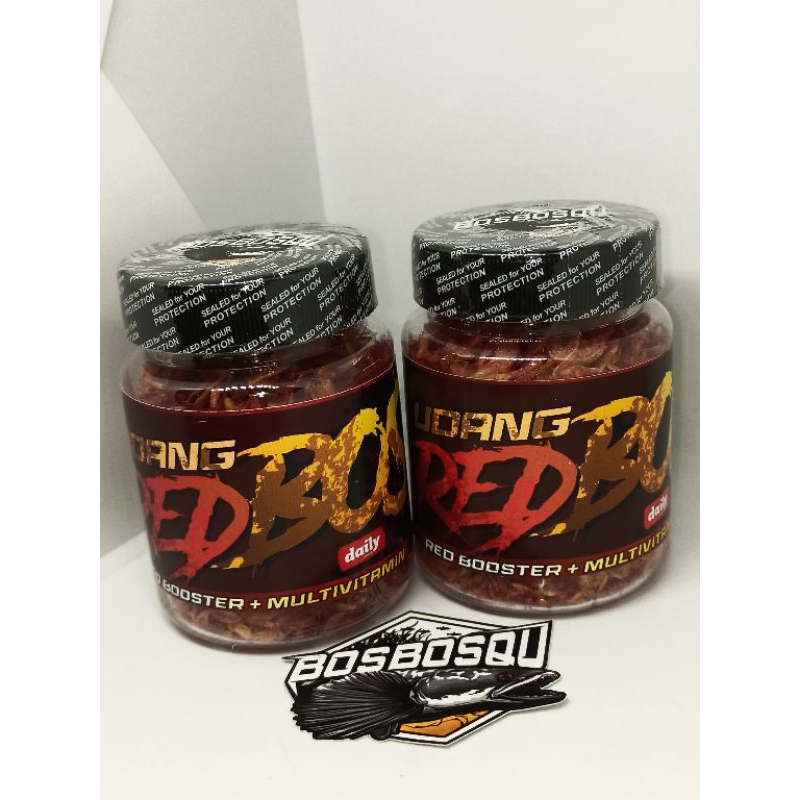 Jual Udang Red Bos Daily By Bos Bos Qu Pigmen Red dan Yellow | Shopee ...