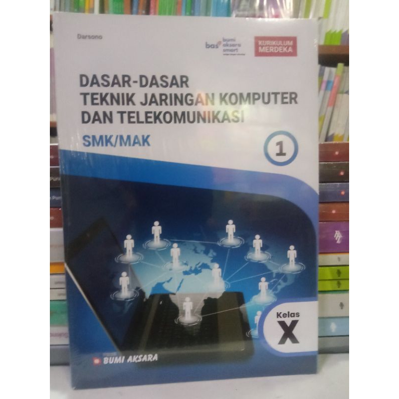 Jual BUKU DASAR DASAR TEKNIK JARINGAN KOMPUTER DAN TELEKOMUNIKASI 1 ...