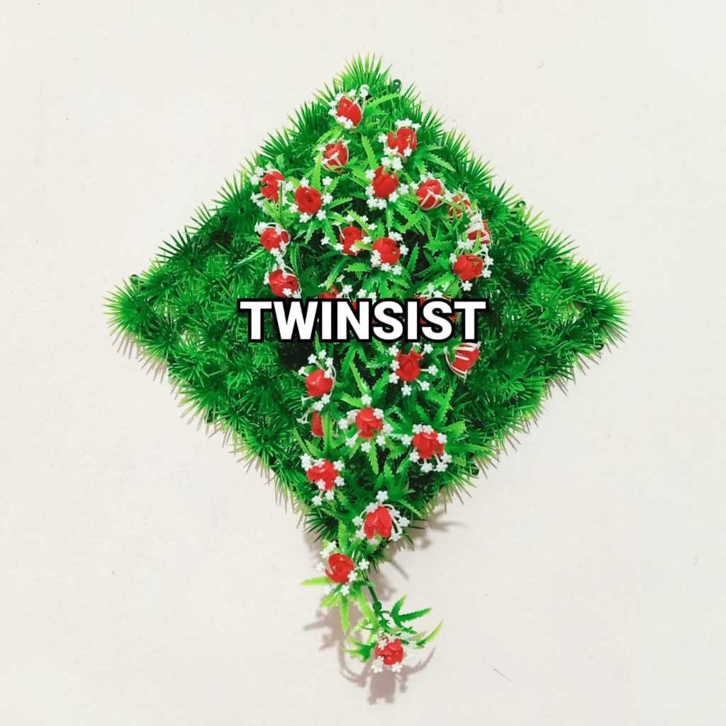 Jual Bunga Rambat Plastik Karmelia Rumput Gantung Artificial Palsu ...