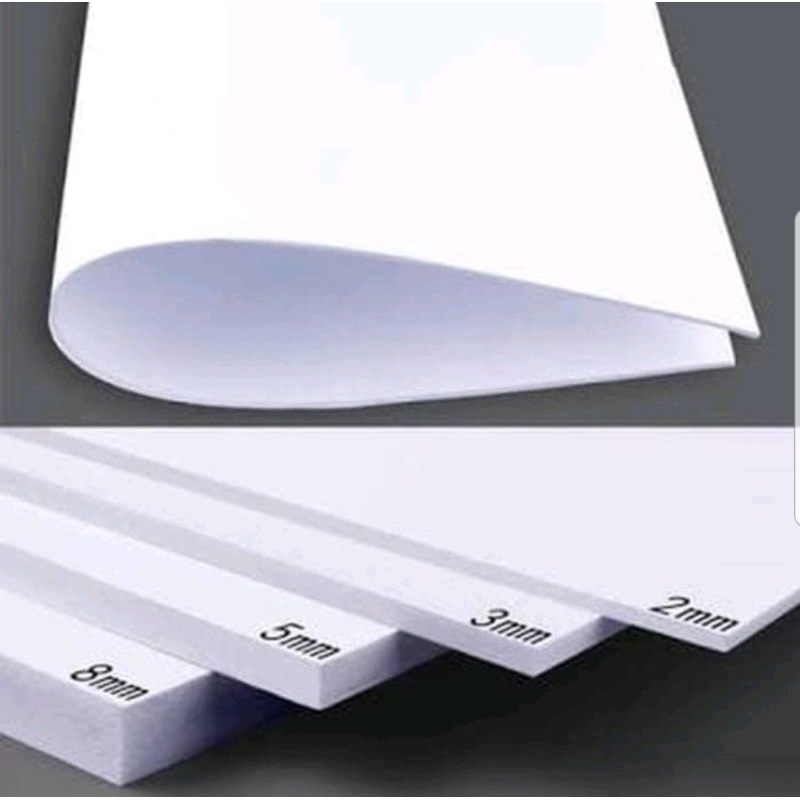 Jual pvc board 3 mm x 71 cm x 22 cm - pvc board | Shopee Indonesia