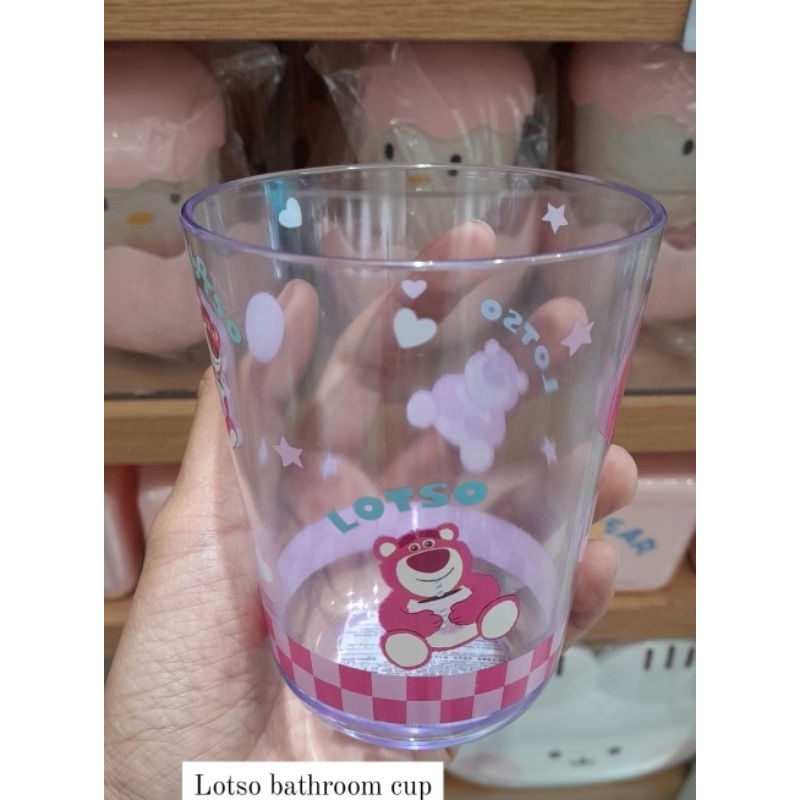 Jual MINISO X TOY STORY LOtso tooth mug / glass / gelas lucu miniso