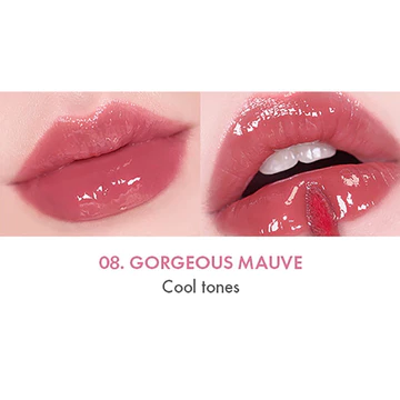 Amuse Jel Fit Tint Lip Tint Vegan Glossy 12 Jam