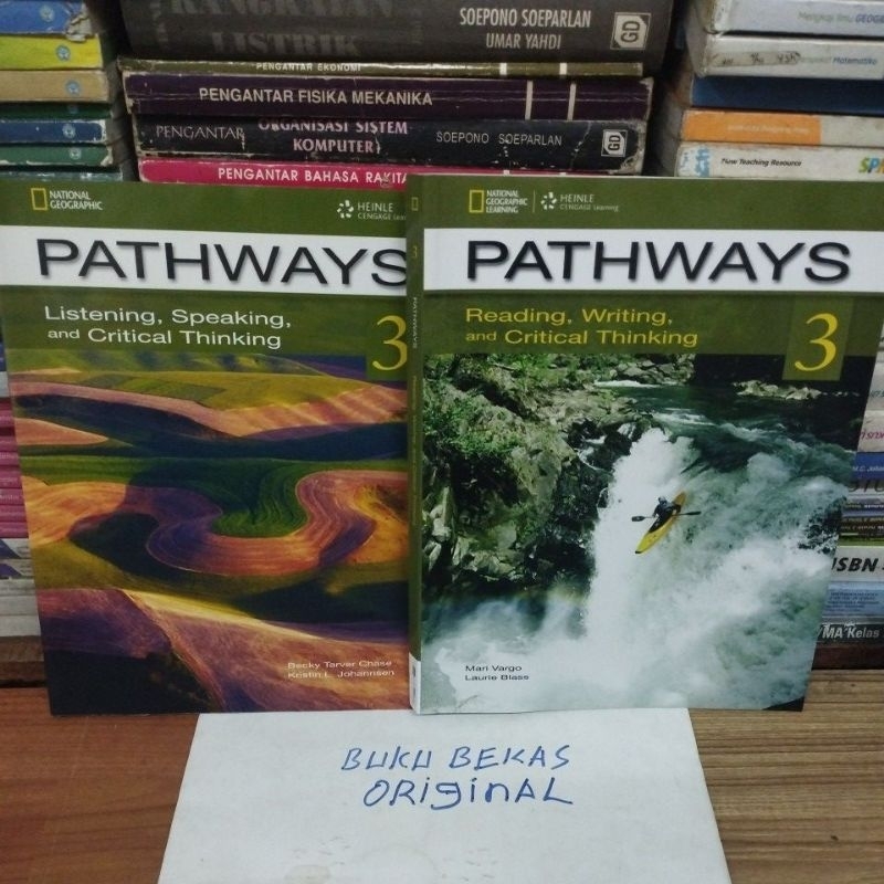 Jual PATHWAYS 3 Reading Writing and Listening Speaking and Critical ...