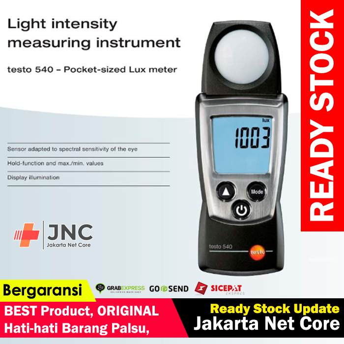 Jual Lux Meter - Testo 540 ( ORIGINAL ) | Shopee Indonesia