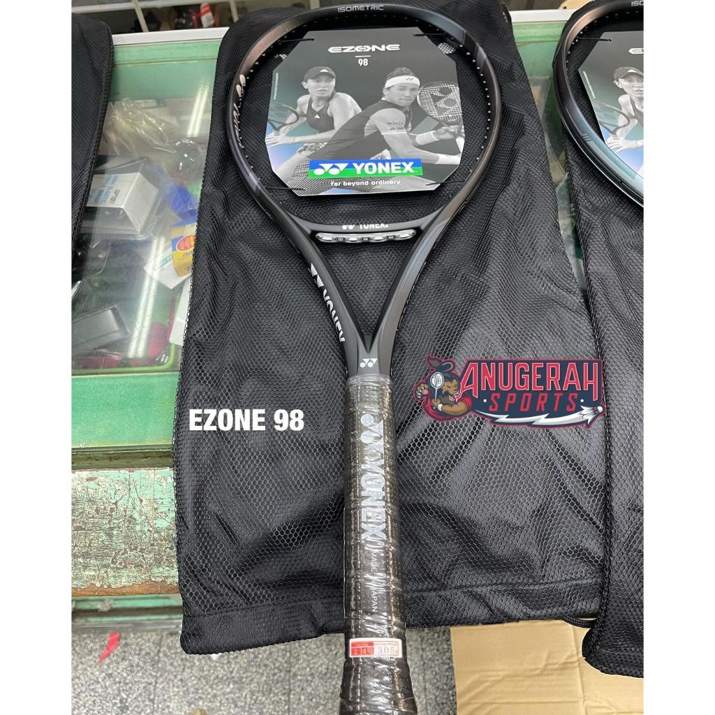 Jual Raket Tenis / Tennis YONEX EZONE 98 AQUA NIGHT BLACK Made in Japan ORIGINAL Shopee Indonesia