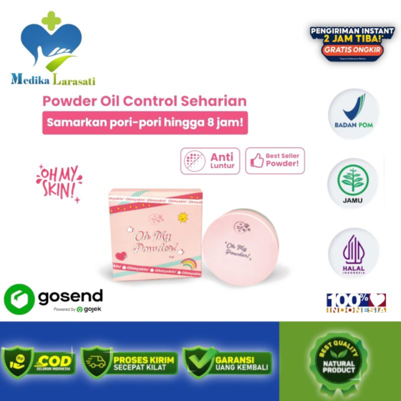 Jual Oh My Skin! - Oh My POWDER / Loose Powder / Bedak Tabur | Shopee ...