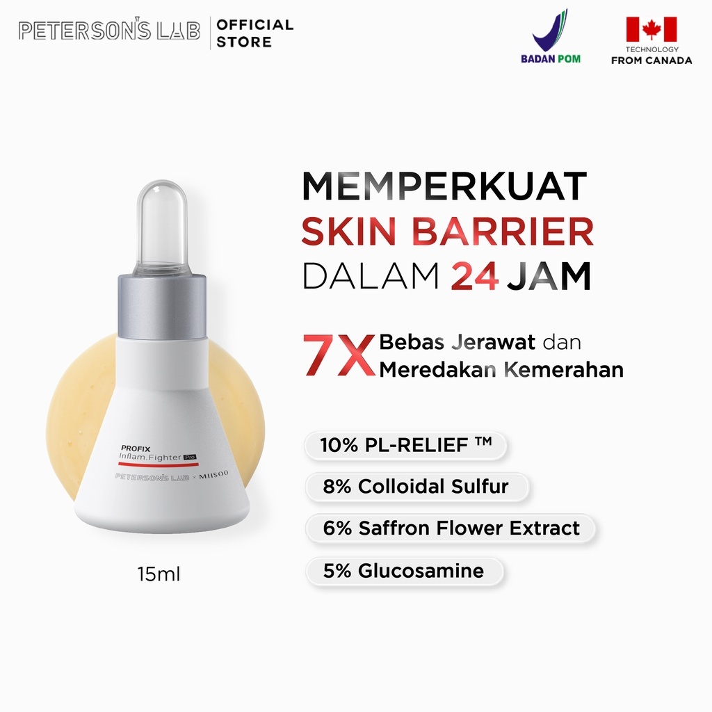 Jual Peterson's Lab Booster Serum Intensive Skin Soothing and Dark