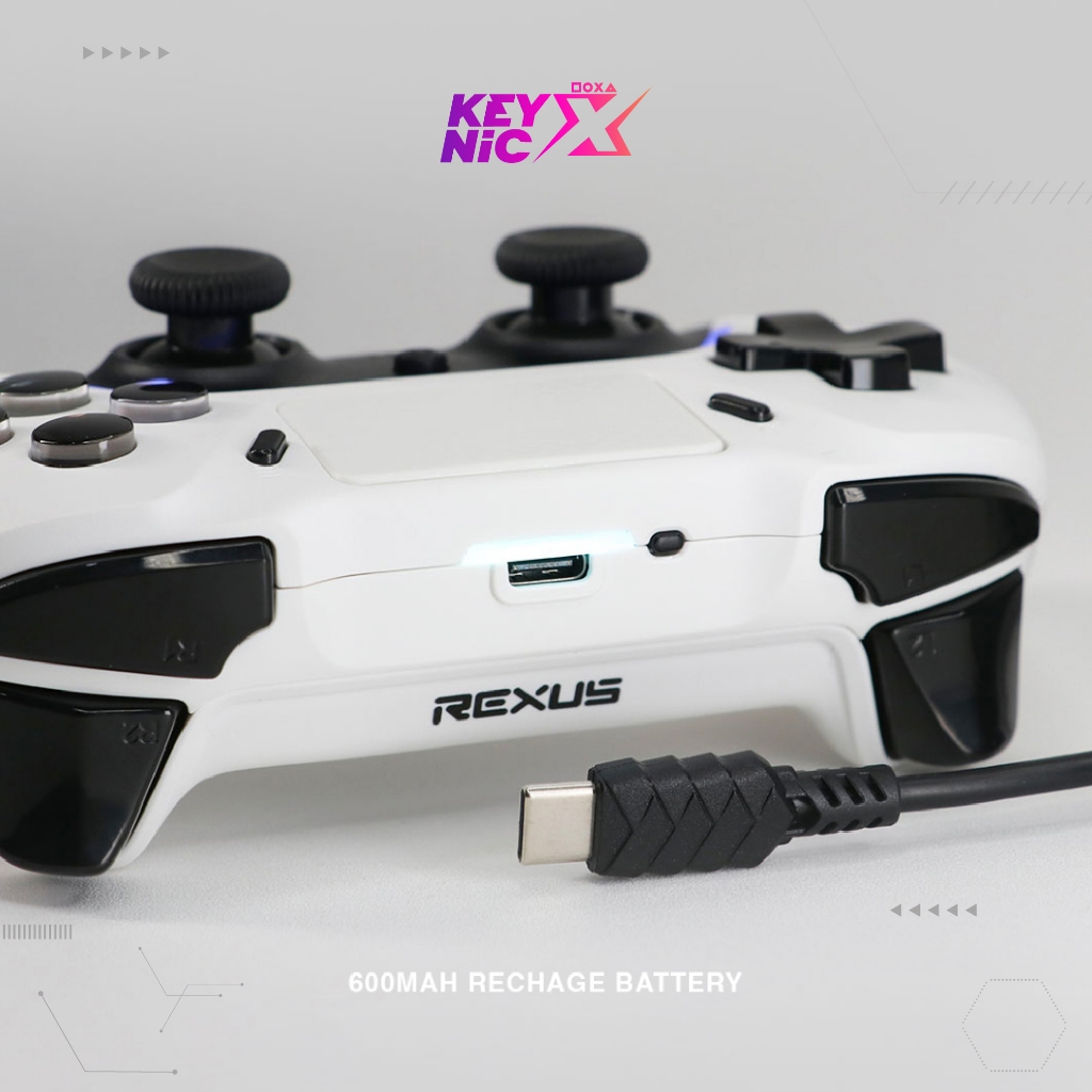 Jual Rexus controller Gamepad Bluetooth Gladius GX300 V2 Hall Effect ...