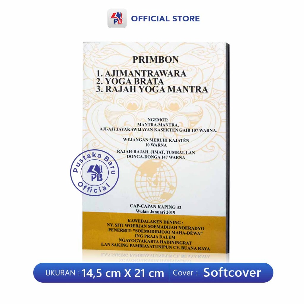 Jual Buku Primbon Jawa Lengkap : Primbon Ajimantrawara Yoga Brata Rajah ...
