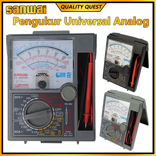 Jual Sanwai Yx 360trd Multimeter Multitester Analog Meter Fuse Diode Protection Dc Ac Test 1762