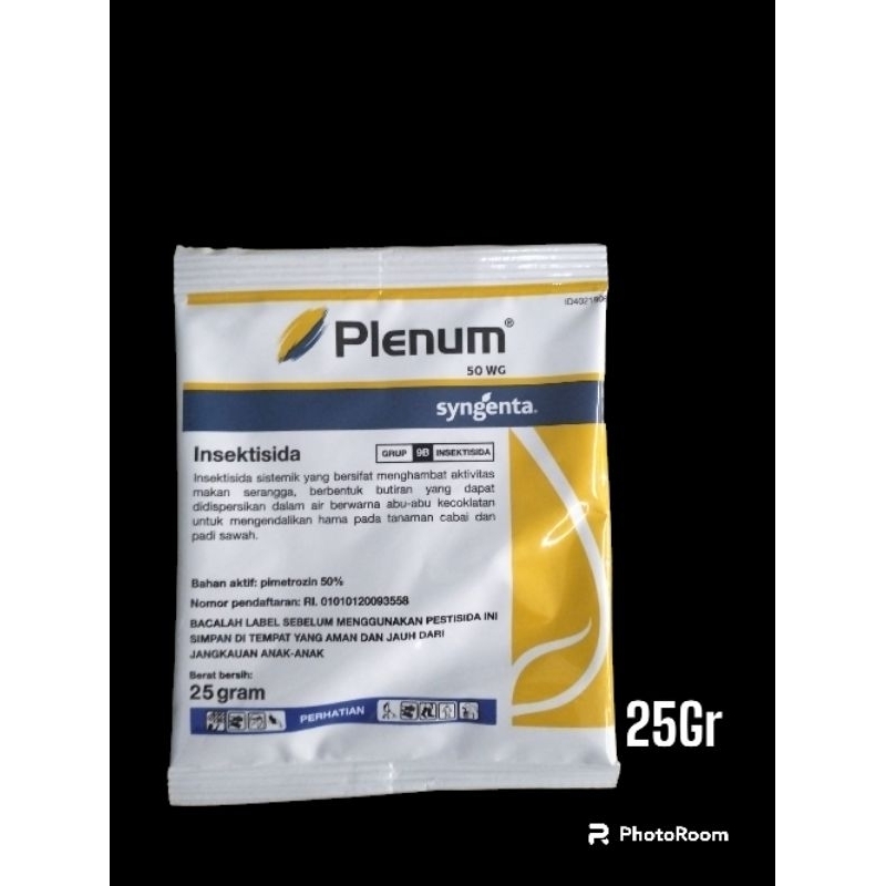 Jual PLENUM 50 WG - 25GR INSEKTISIDA RACUN WERENG DAN WALANG | Shopee ...