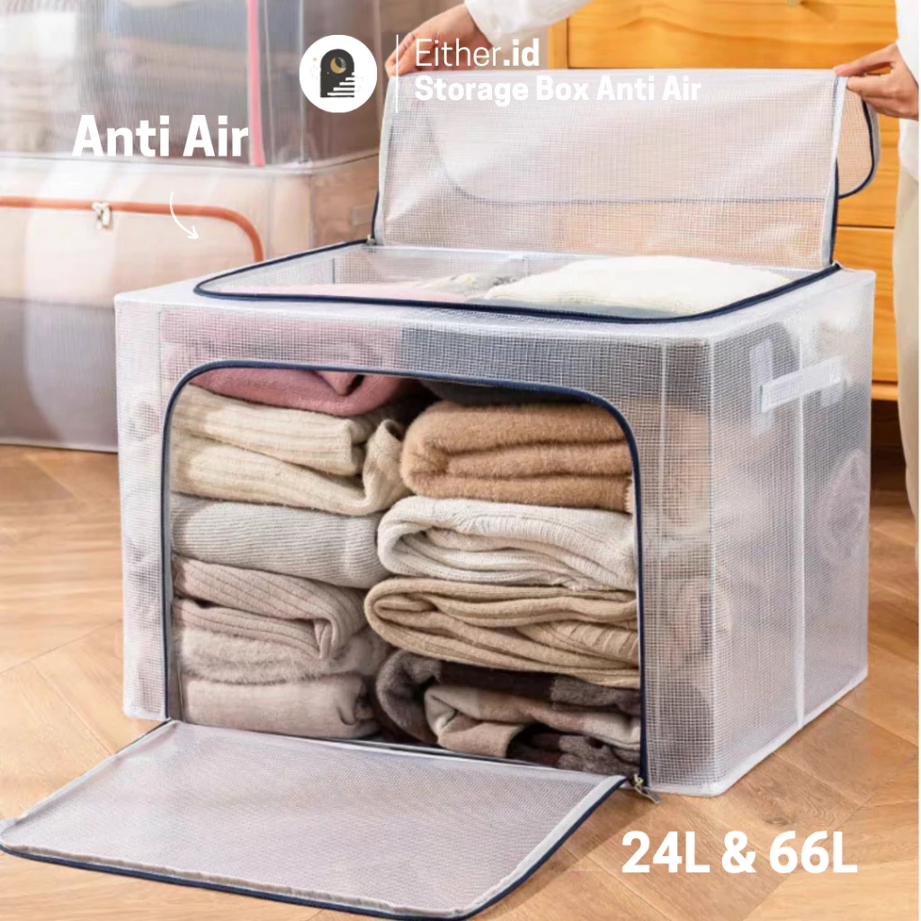 Either.id Storage Box PVC Anti Air Lipat 66L/110L