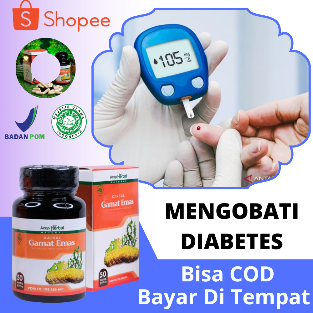 Jual Obat Diabetes Herbal Penurun Kadar Gula Darah Tinggi Diabetes