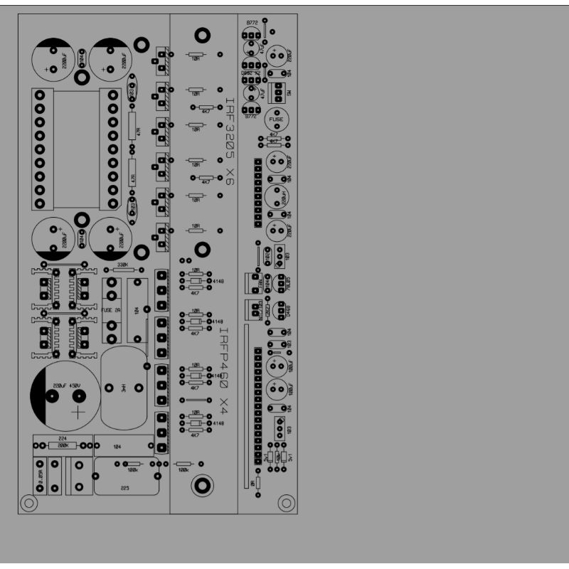 Jual PCB inverter egs002 pure sine wave 1000watt high frequency ...