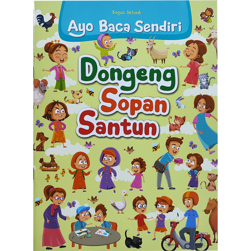 Jual Buku Dongeng Ayo Baca Sendiri Dongeng Sopan Santun Shopee