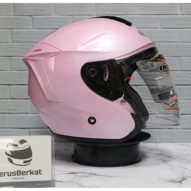 Jual Helm INK Dynamic Polos Sakura Pink Half Face | Shopee Indonesia