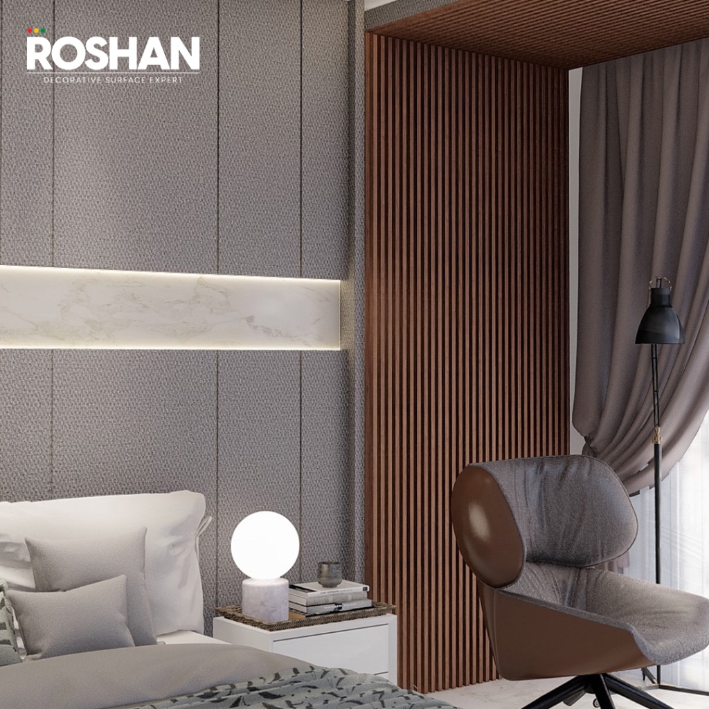 Jual WALL PANEL WPC ROSHAN 2,90 M x 1,22 M - CLARK IVORY | Shopee Indonesia