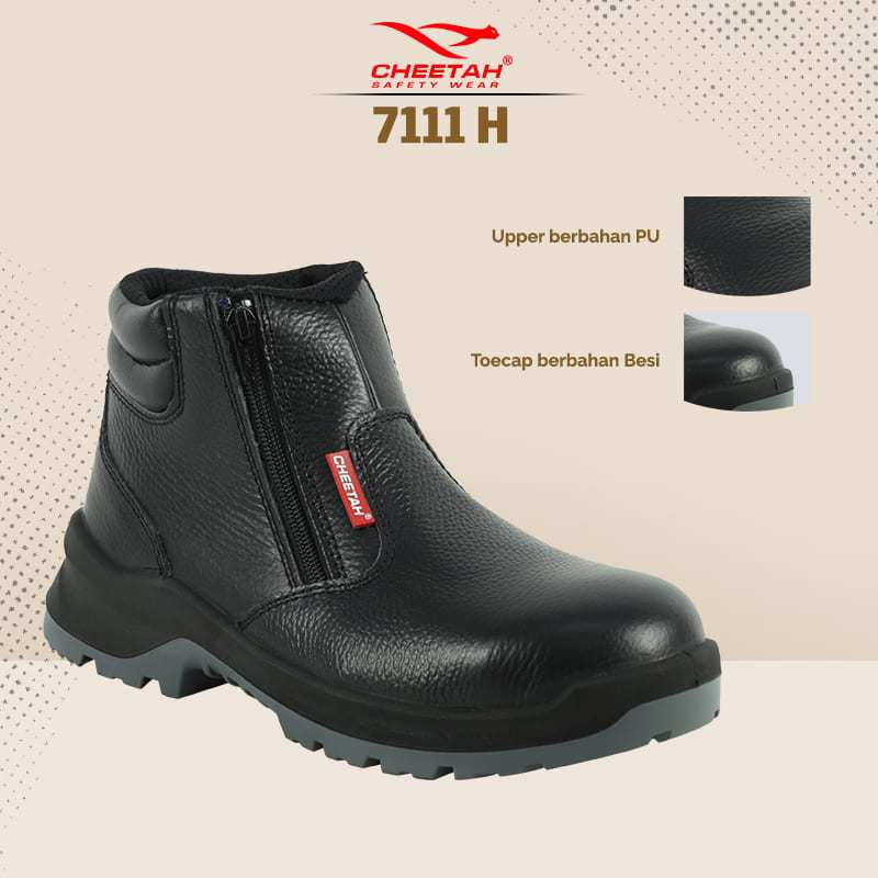 Jual Sepatu Safety Cheetah 7111h 7111 H Rebound Safety Shoes Ringan