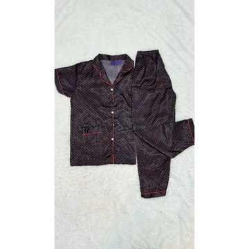Set Piyama Dewasa Wanita Piyama Satin Wanita Piyama Wanita Lengan Pendek