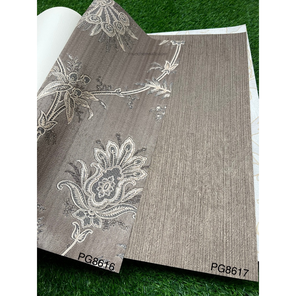 Jual Wallpaper Dinding Premium Motif Batik Floral Vintage Visual EX ...