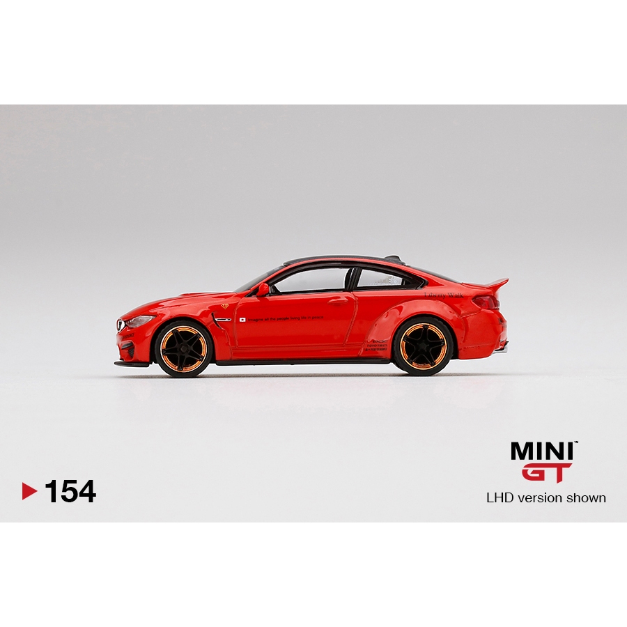 MINI GT LB☆WORK BMW M4 レッド 154 - メルカリ
