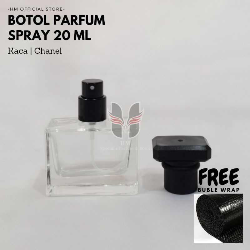 Jual Botol Parfum Chanel 20 ML Spray Kaca LUSINAN Shopee Indonesia