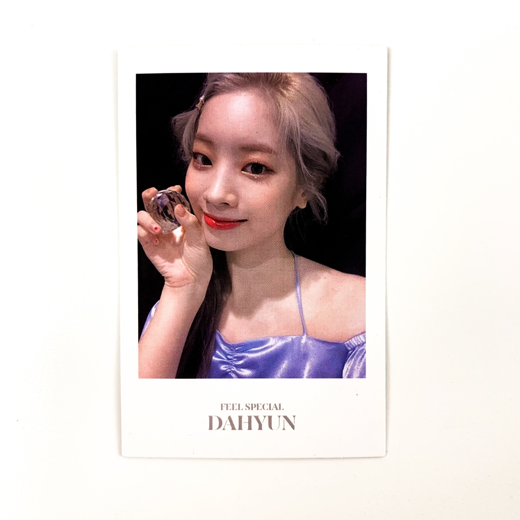 TWICE ダヒョン サノク トレカ Qoo10] TWICE ダヒョン Feel Spec