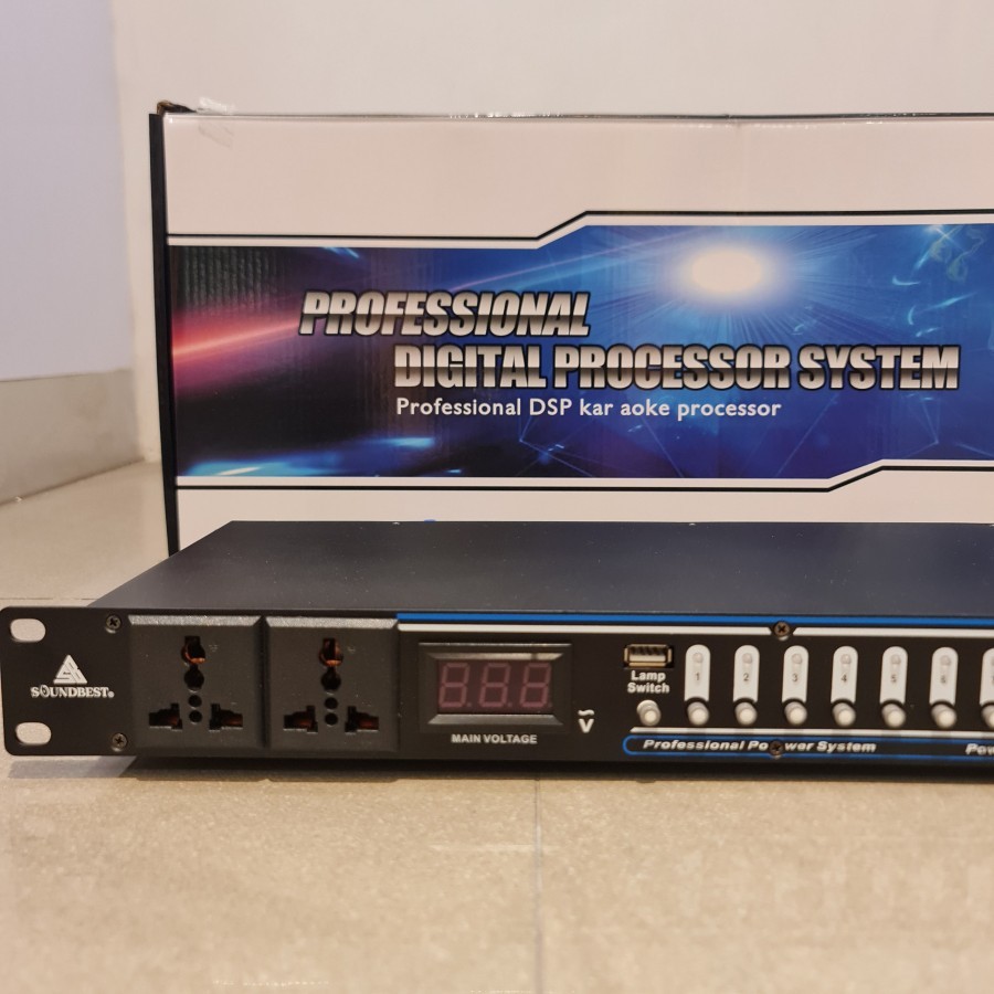 Jual Power Squencer Sequencer Soundbest PS208 / PS-208 Original ...