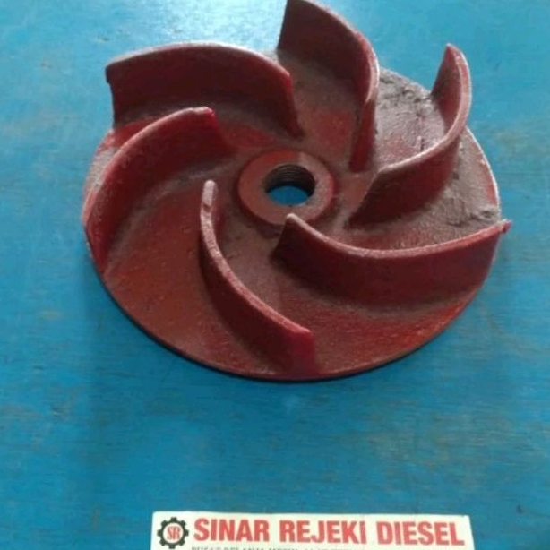 Jual Impeller Pompa NS80 NS 80 6 Daun merah | Shopee Indonesia