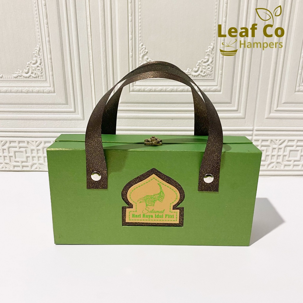 Jual Leaf Co Hard Box Edisi Lebaran Tempat Penyimpan Toples Kue