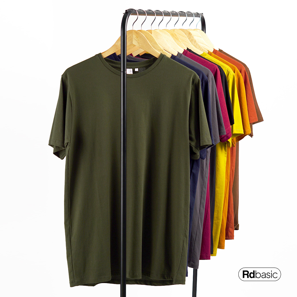 Jual Rdbasic Kaos Polos Basic / Kaos Pria / Cotton Combed 30s / Kaos