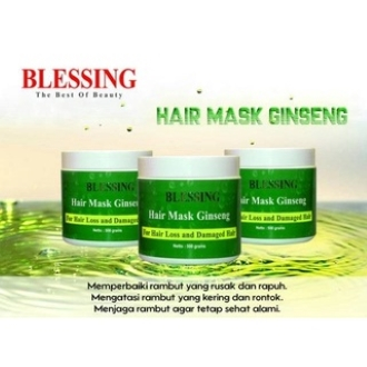 Jual BLESSING HAIR MASK GINSENG 500gr | Shopee Indonesia