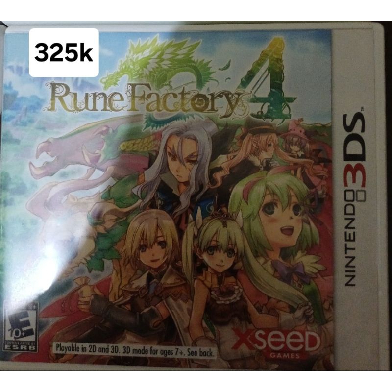 Rune factory 4 3ds sales cia