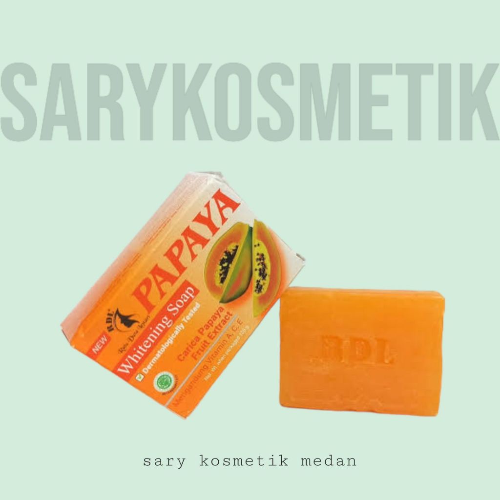 Jual SARYKOSMETIK - SARI SABUN PAPAYA RDL 135 GR EXTRACT CACICA PEPAYA ...