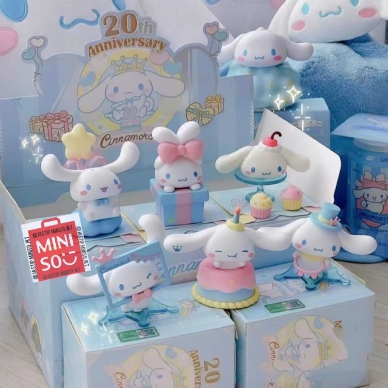 Jual MINISO x SANRIO 🆕 Blind Box Figure CINNAMOROLL LIMITED EDITION ...