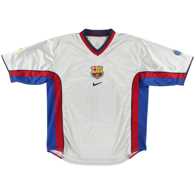 Jual Jersey Barcelona 1998 Away Full Printing Shopee Indonesia