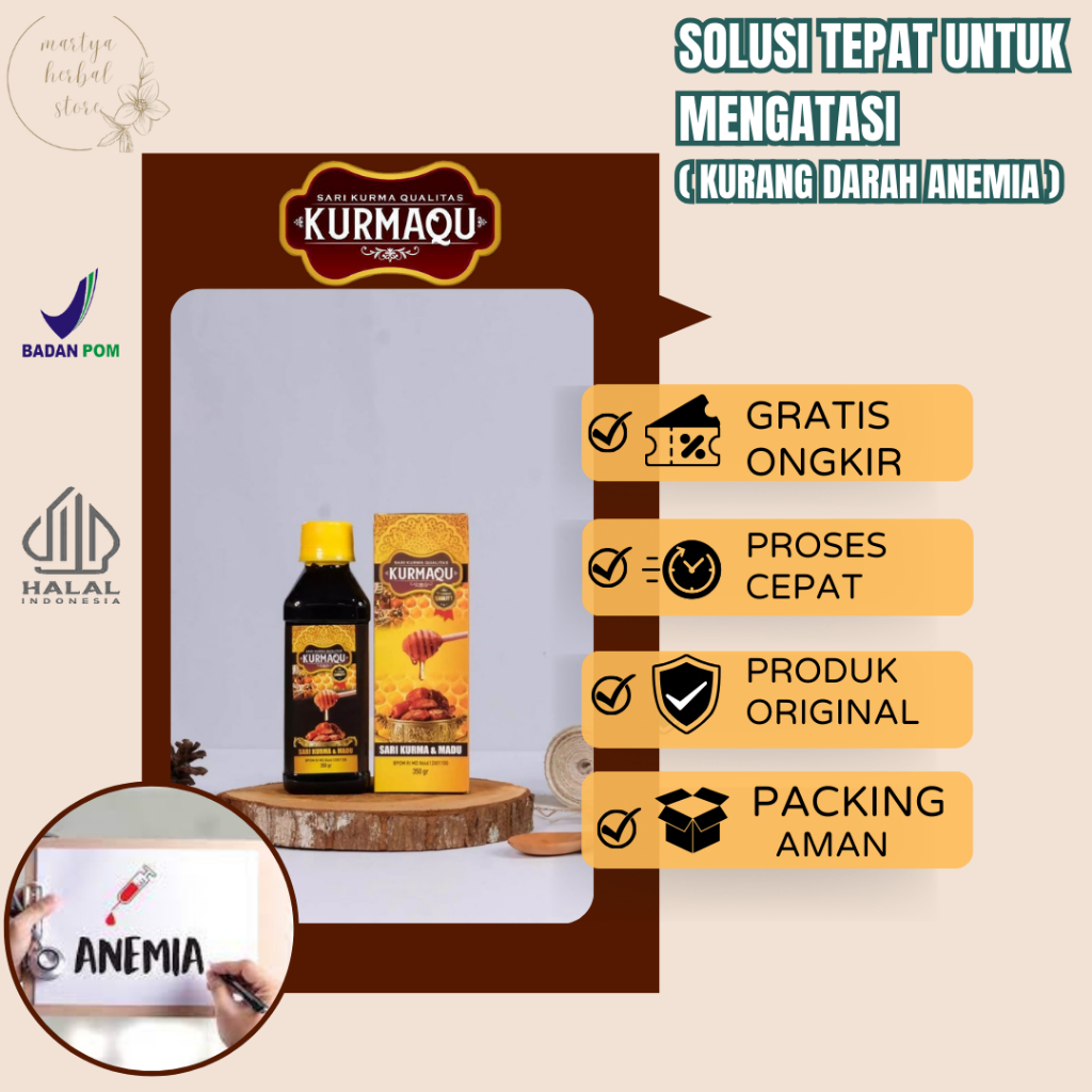 Jual Madu Herbal Penambah Darah HB Rendah Anemia, Obat Sakit Kepala ...
