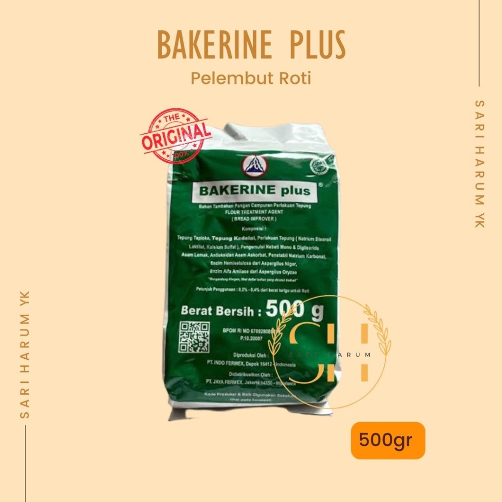 Jual Bakerine Plus Pelembut Roti Gr Shopee Indonesia