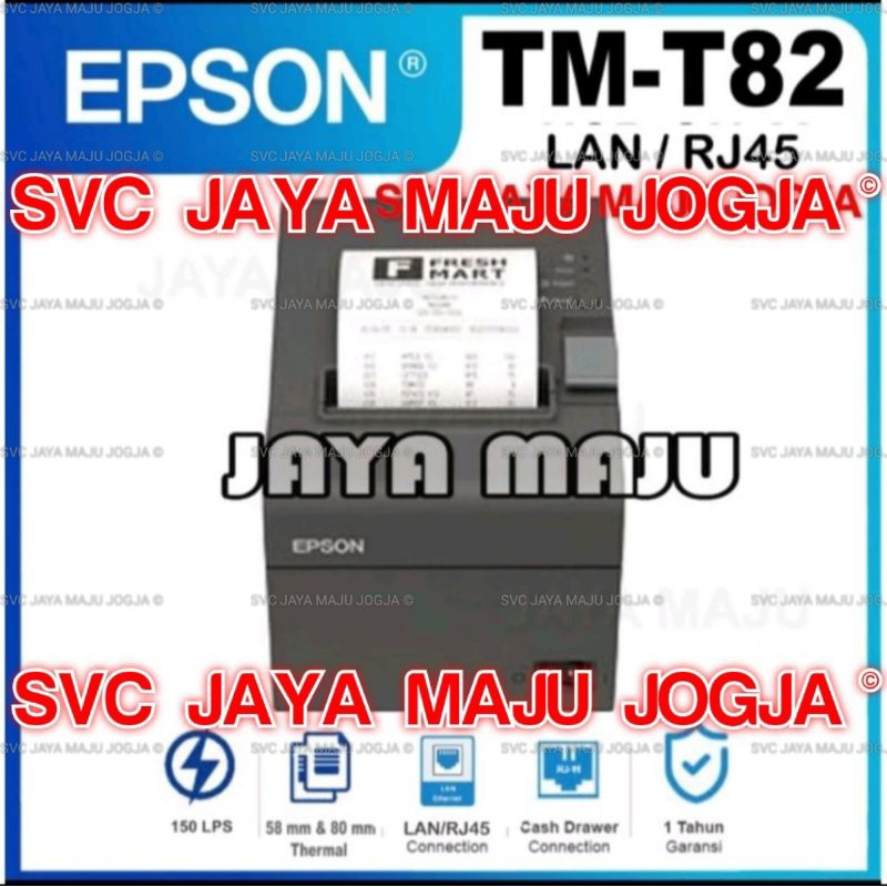 Jual EPSON TM T82 - (503) LAN SPEED 150 MM/S -- (522) LAN SPEED 250 MM ...