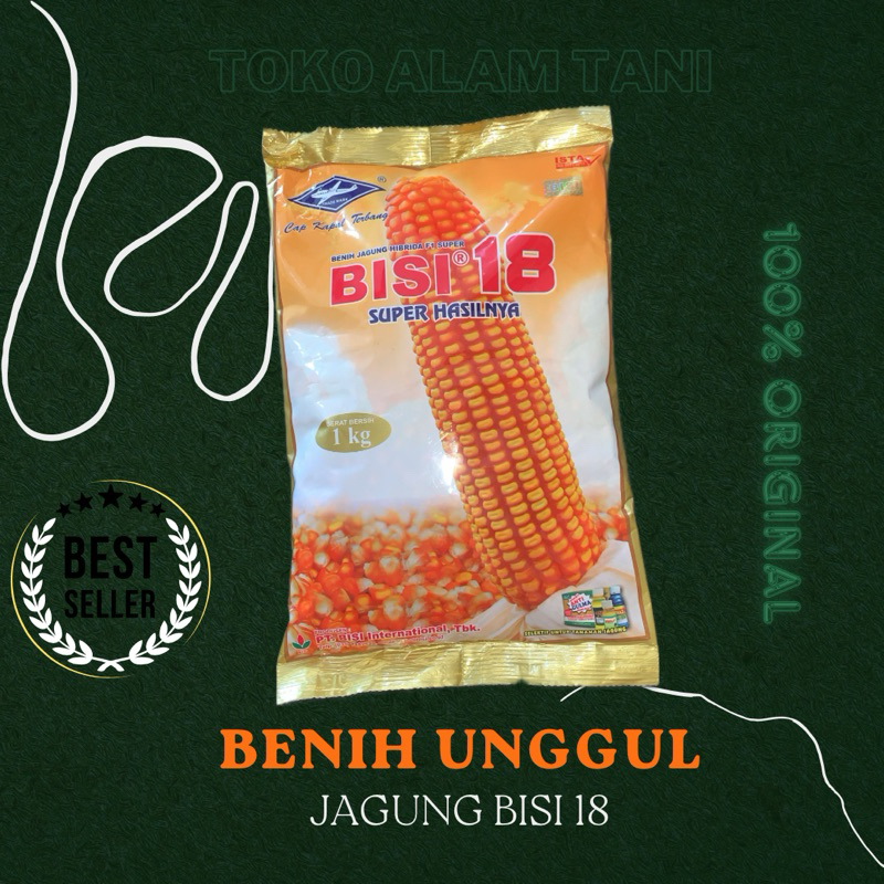 Jual Benih Jagung Bisi 18 Hibrida F1 Super 1 Kg | Shopee Indonesia