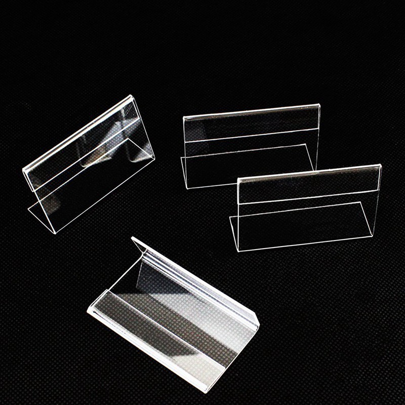 Jual PRICE TAG AKRILIK RAK STAND DISPLAY LABEL HARGA PRODUK UK 4 X 6 CM ...