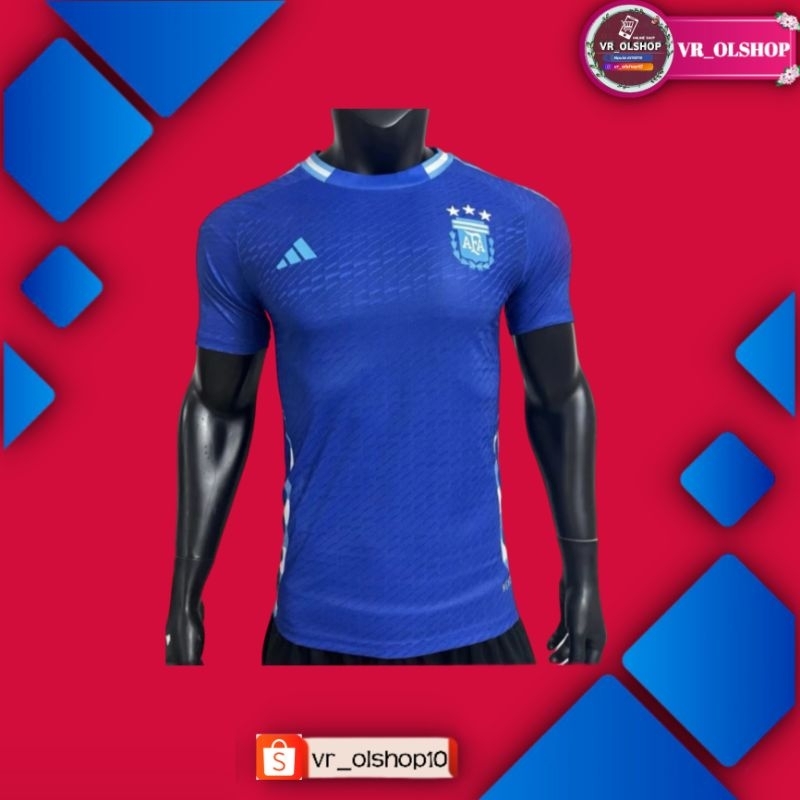 Jual JERSEY ARGENTINA AWAY COPA AMERIKA 2024 PLAYER ISSUE NEW BINTANG 3