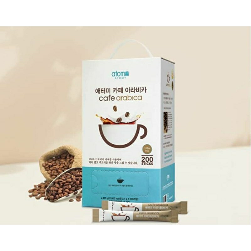 Jual Atomy Cafe Arabica Kopi Korea Aman Untuk Lambung Box (200 Sachet