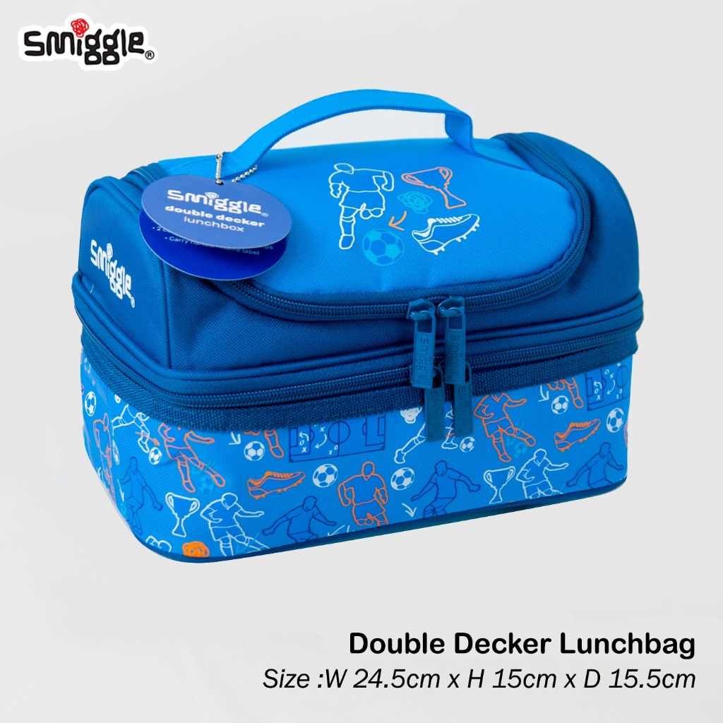 Jual Smiggle Budz Flashy Double Decker Lunchbag SMDD | Shopee Indonesia