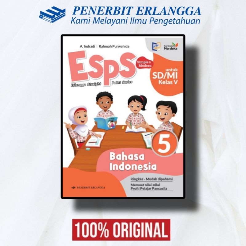 Jual Buku ESPS Bahasa Indonesia Kelas 1 2 3 4 5 6 - Penerbit Erlangga ...